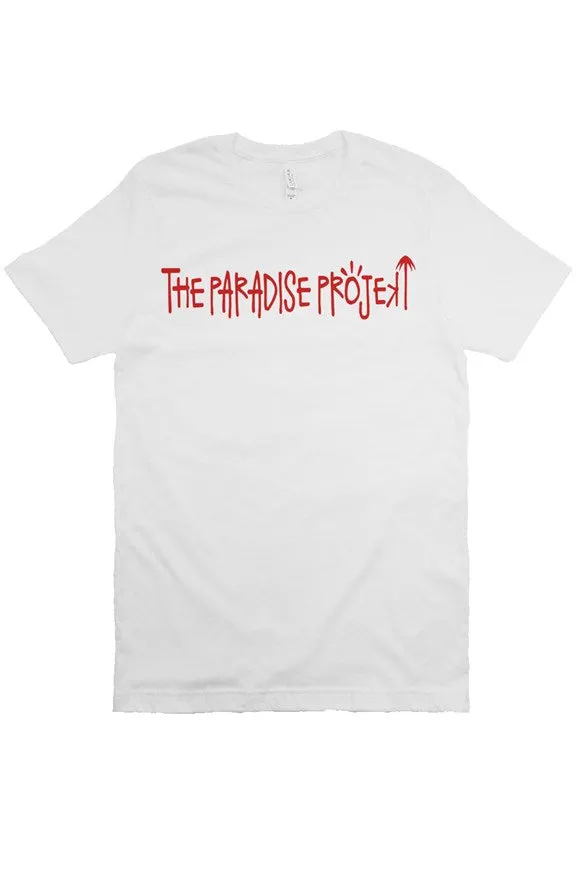 Paradise Projekt Long White Red Shirt