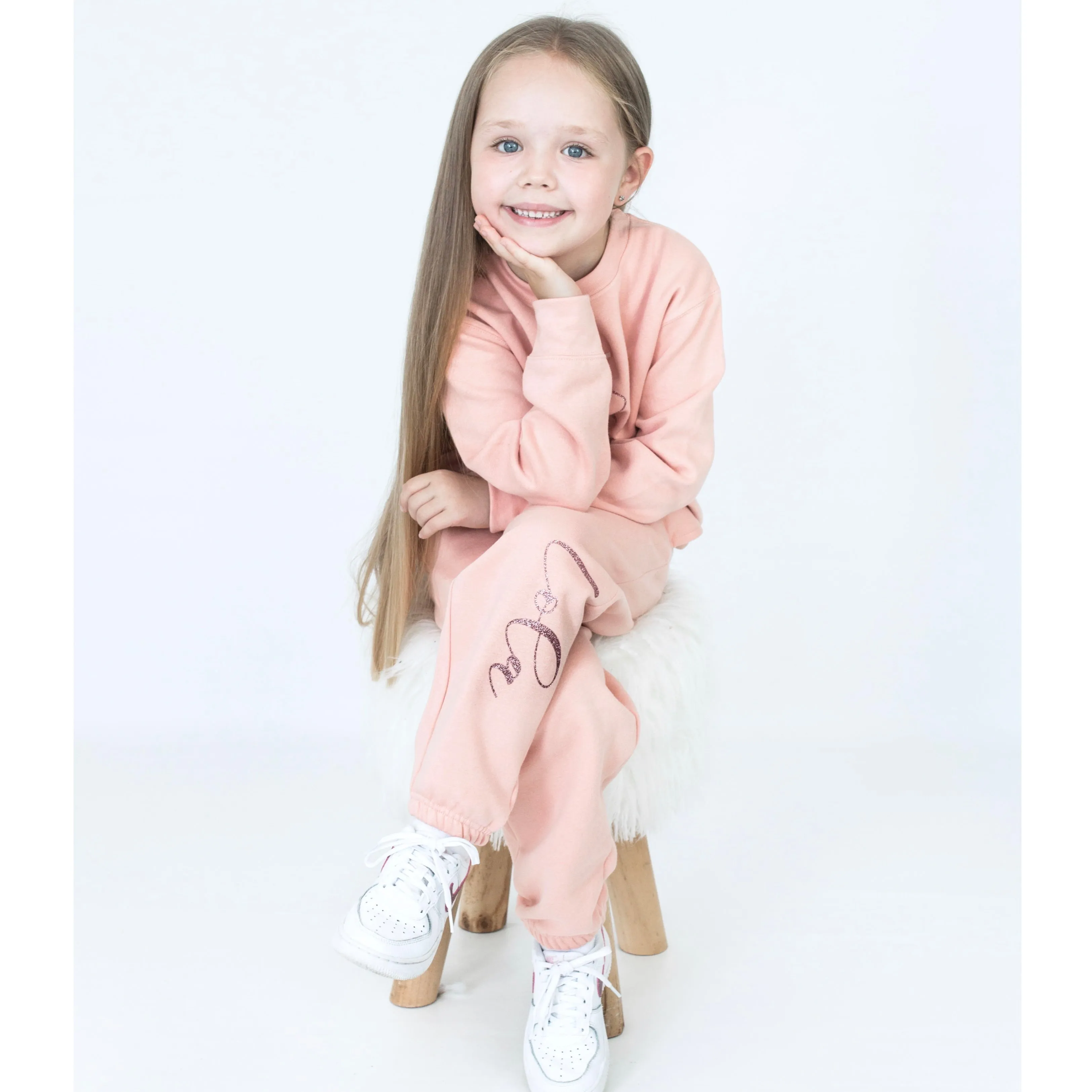 Personalised Dusty Pink Tracksuit