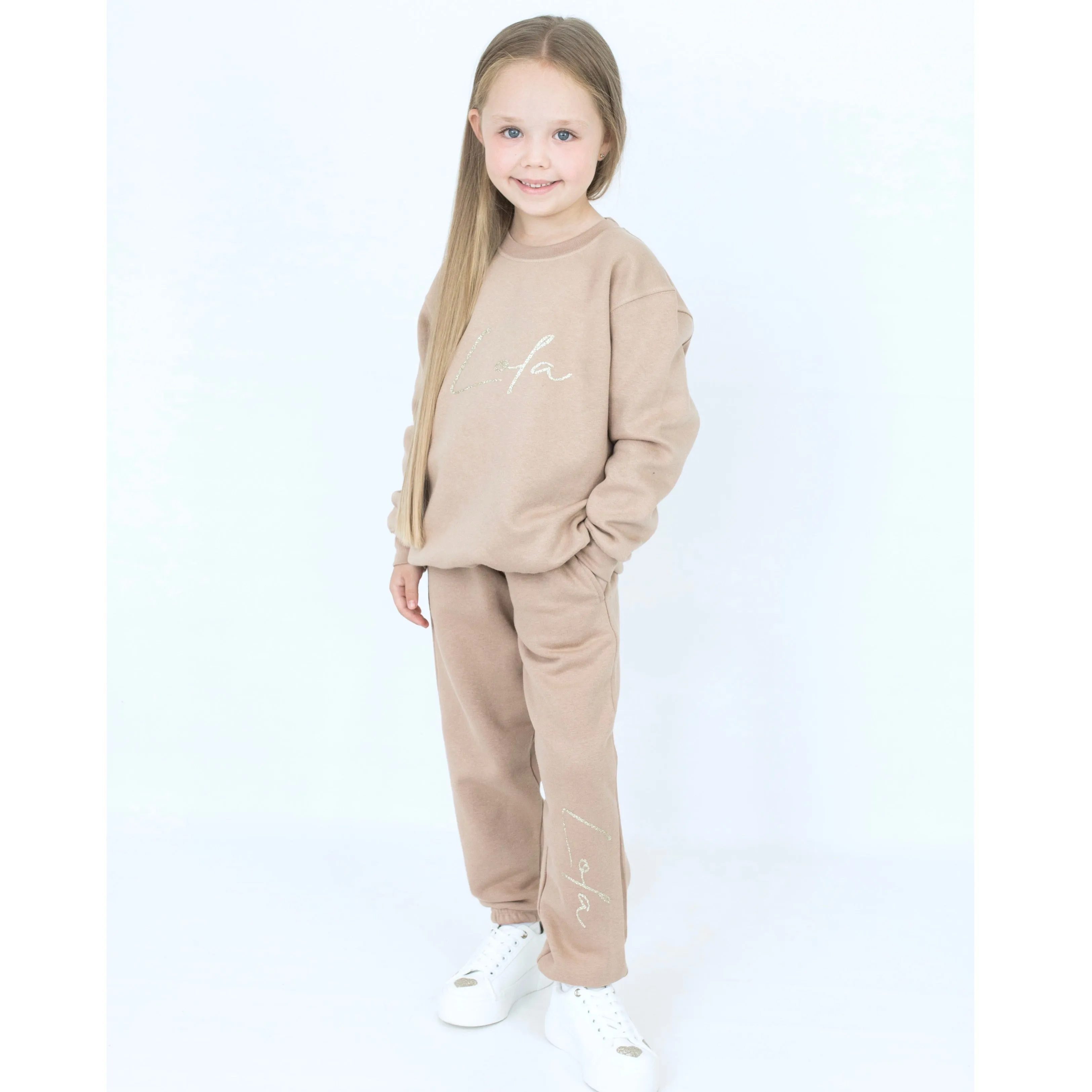 Personalised Warm Taupe Tracksuit