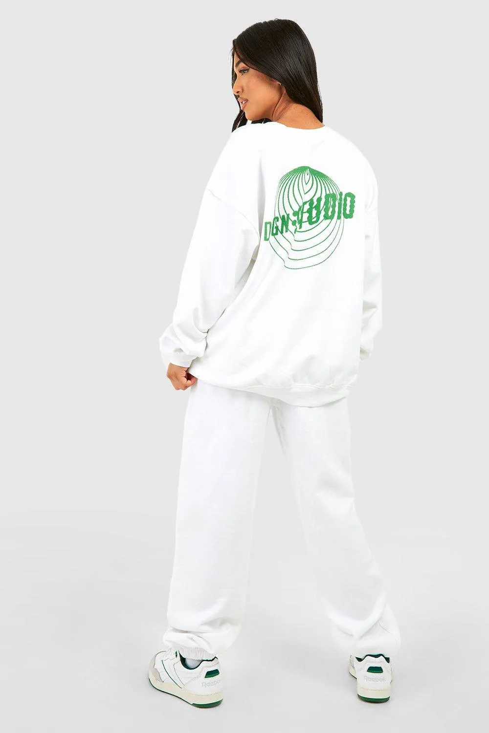 Petite Dsgn Studio Back Print  Tracksuit