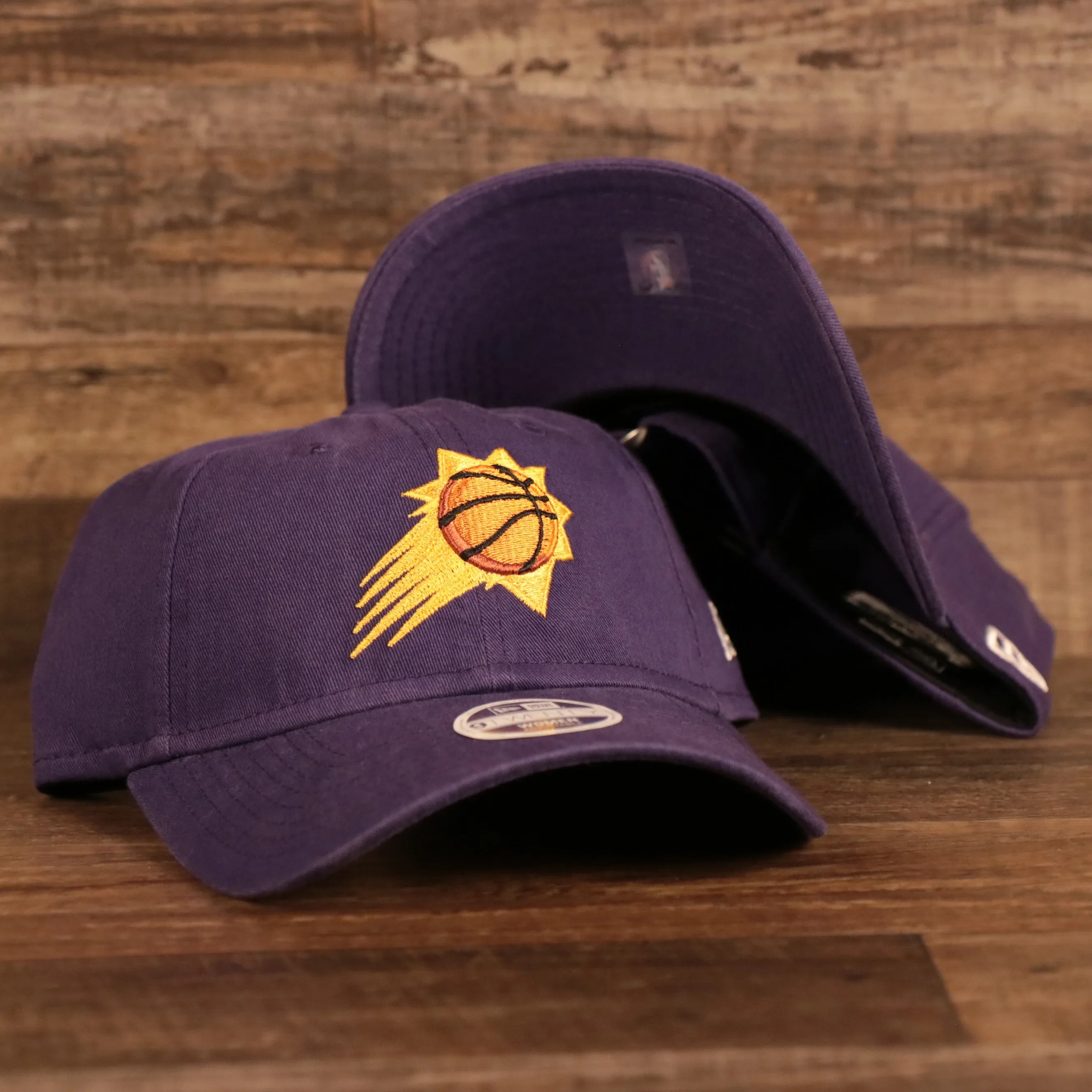 phoenix suns women's purple dad hat core classic 9twenty