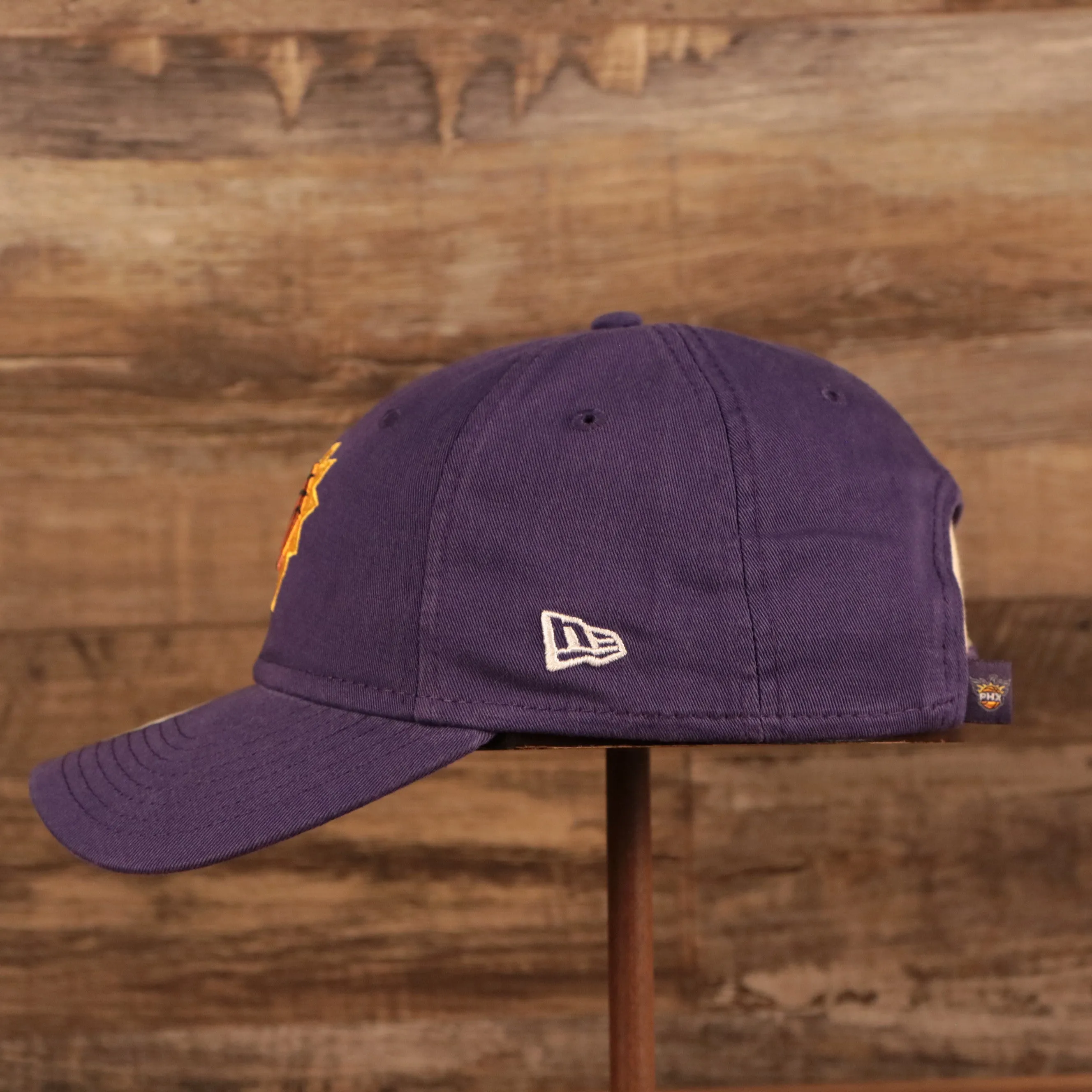 phoenix suns women's purple dad hat core classic 9twenty