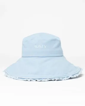 Pilusos Glacial Blue Rusty Gleam Organic Bucket Hat