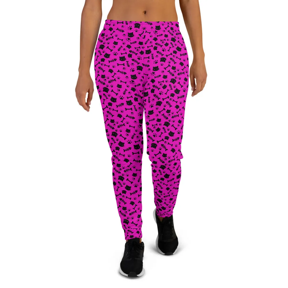 Pink Cats & Bones Women's Slim Fit Joggers