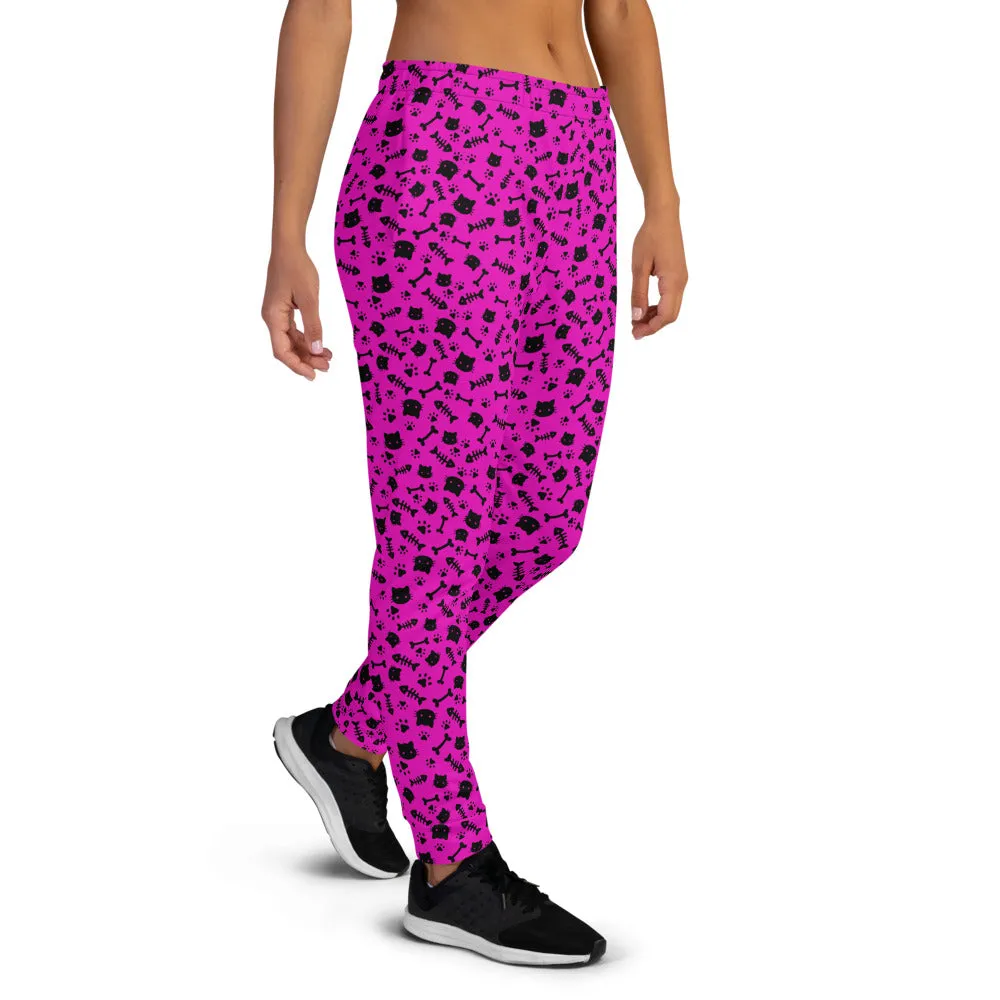 Pink Cats & Bones Women's Slim Fit Joggers