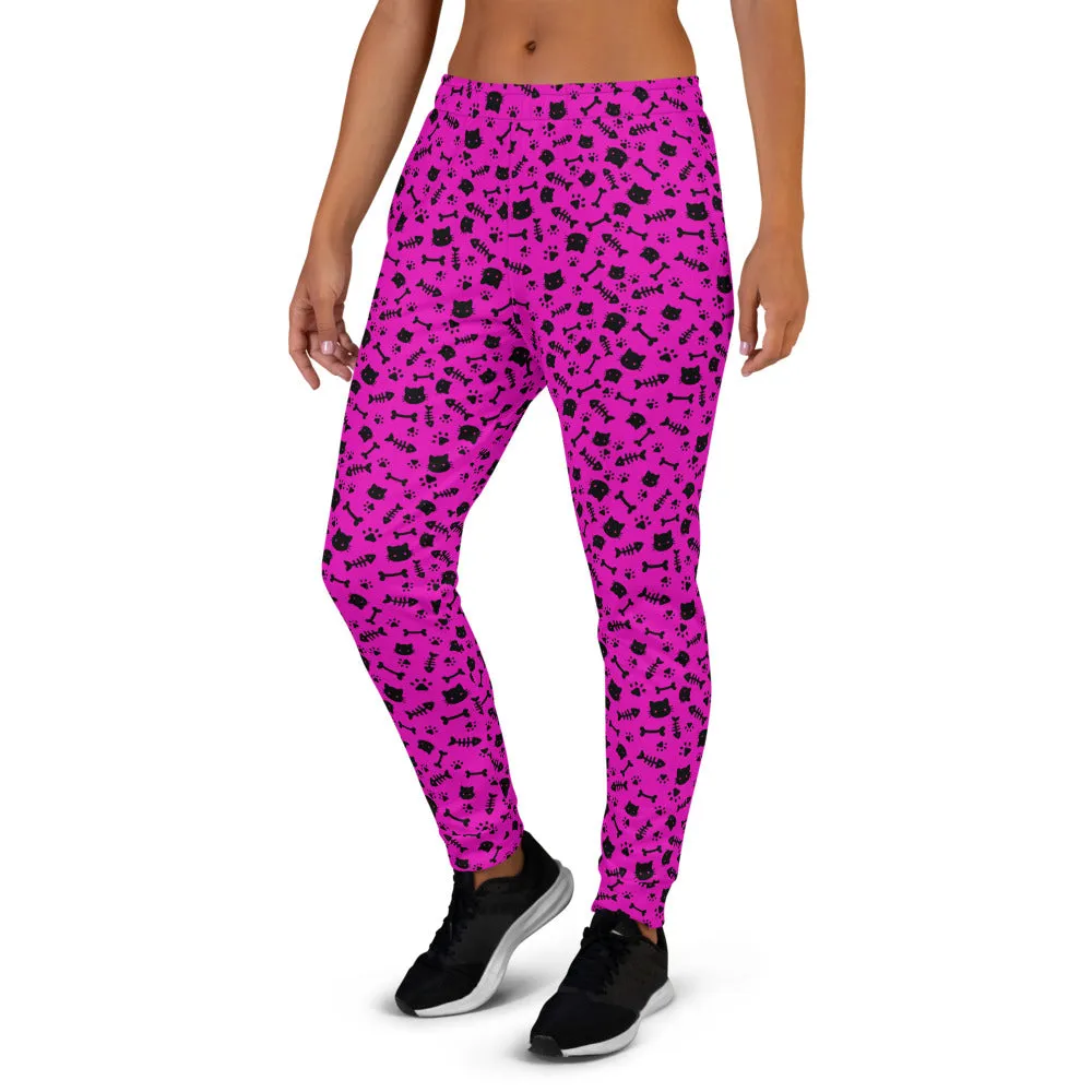 Pink Cats & Bones Women's Slim Fit Joggers