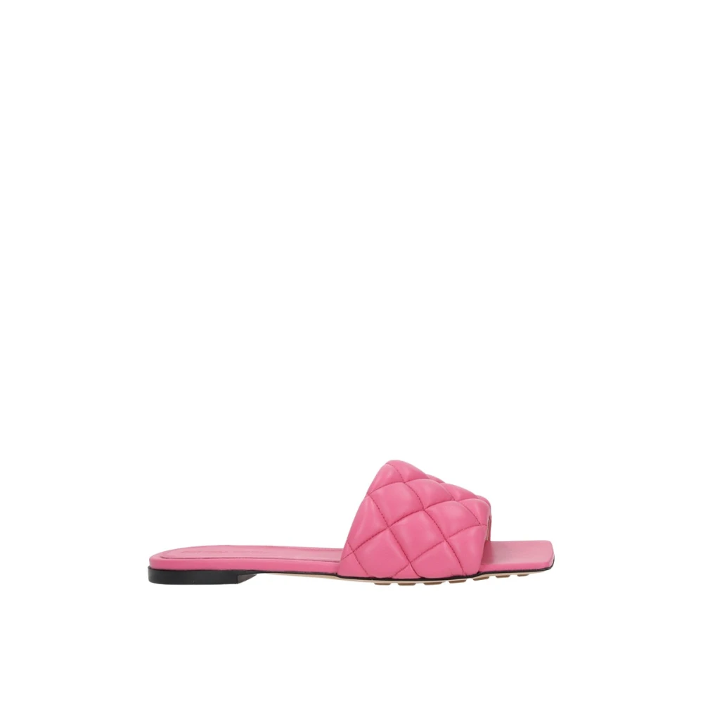 Pink Quilted Sandals