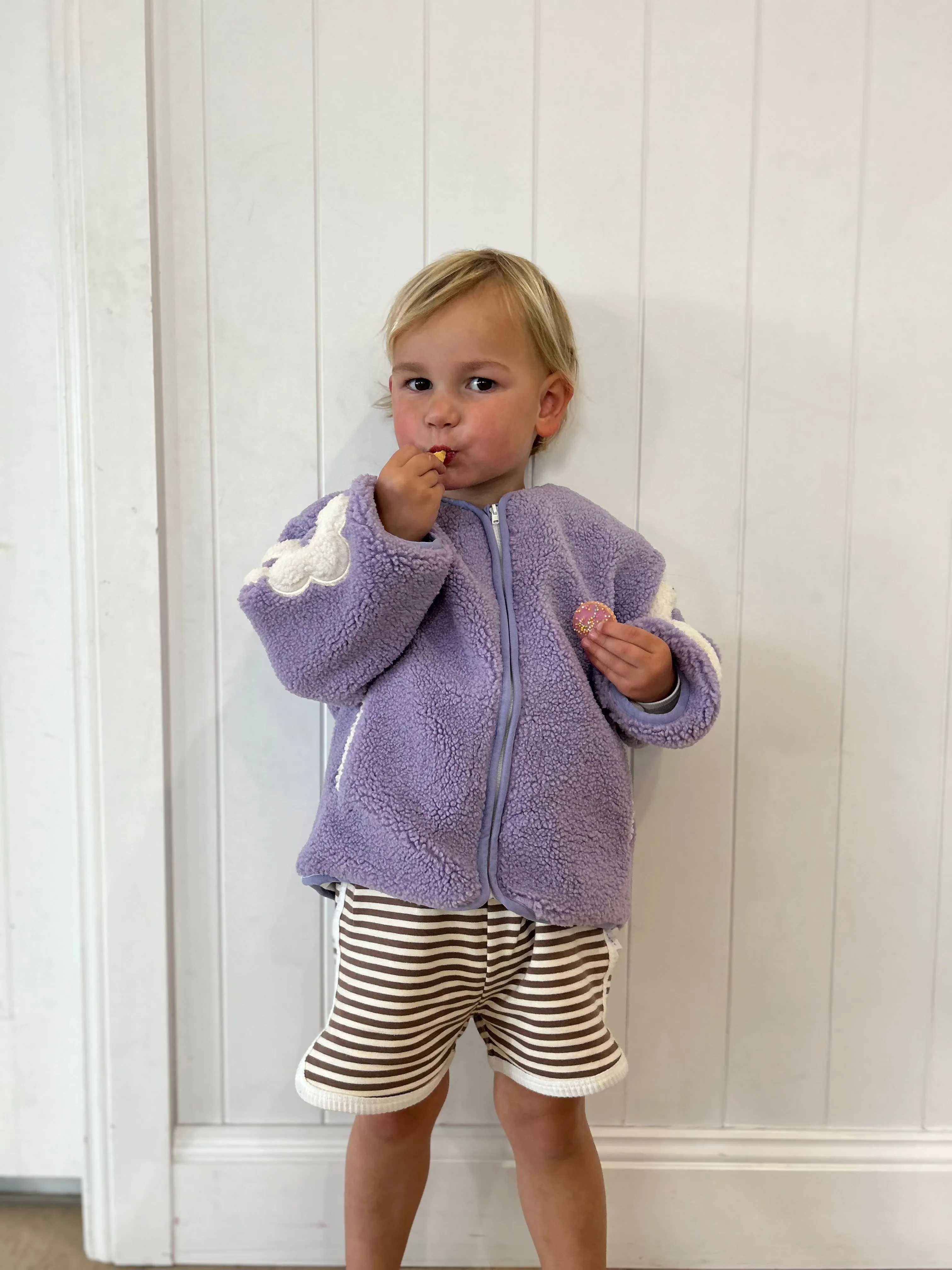 Pip + Lenny Lilac Cosy Coat