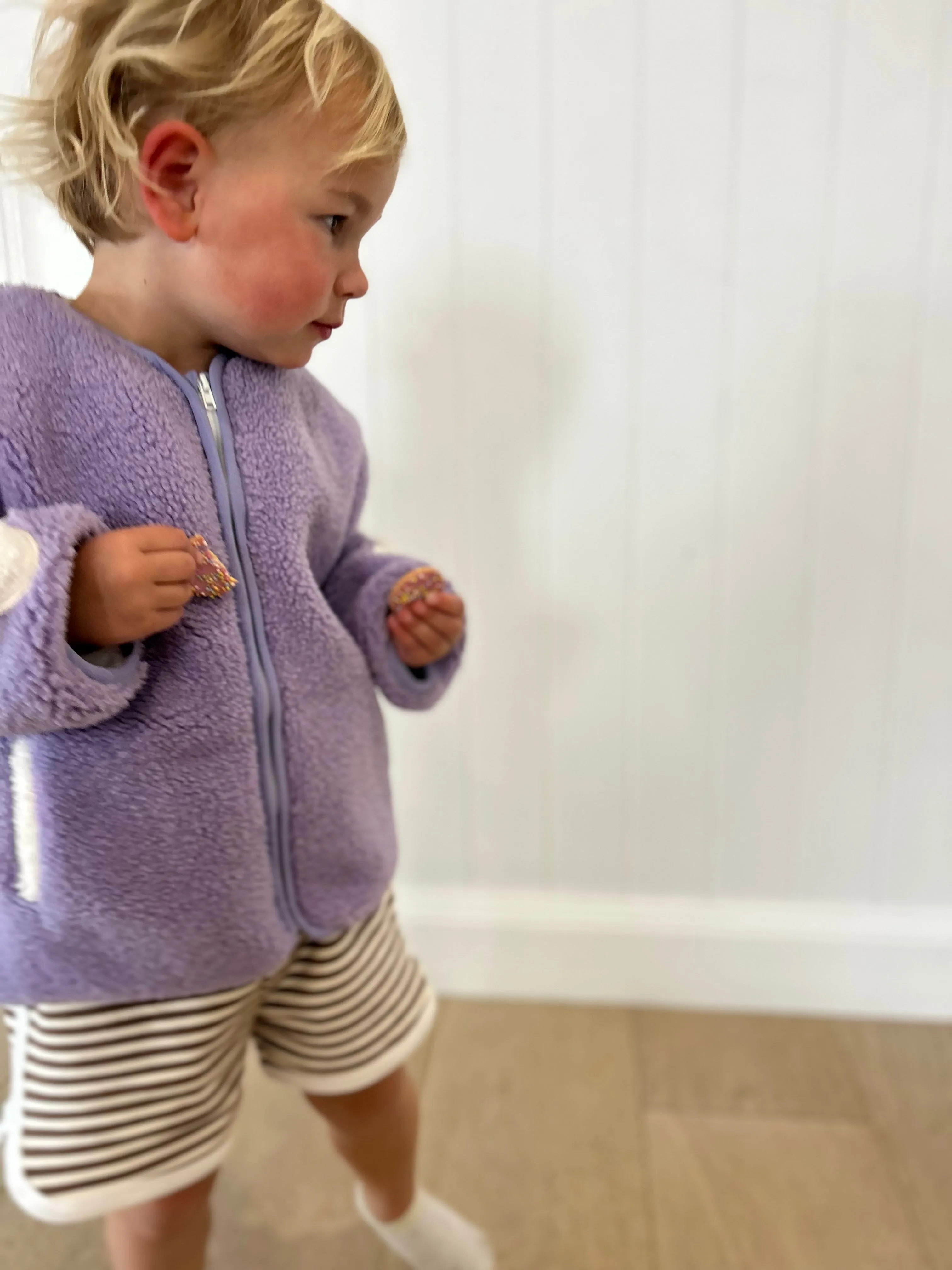 Pip + Lenny Lilac Cosy Coat