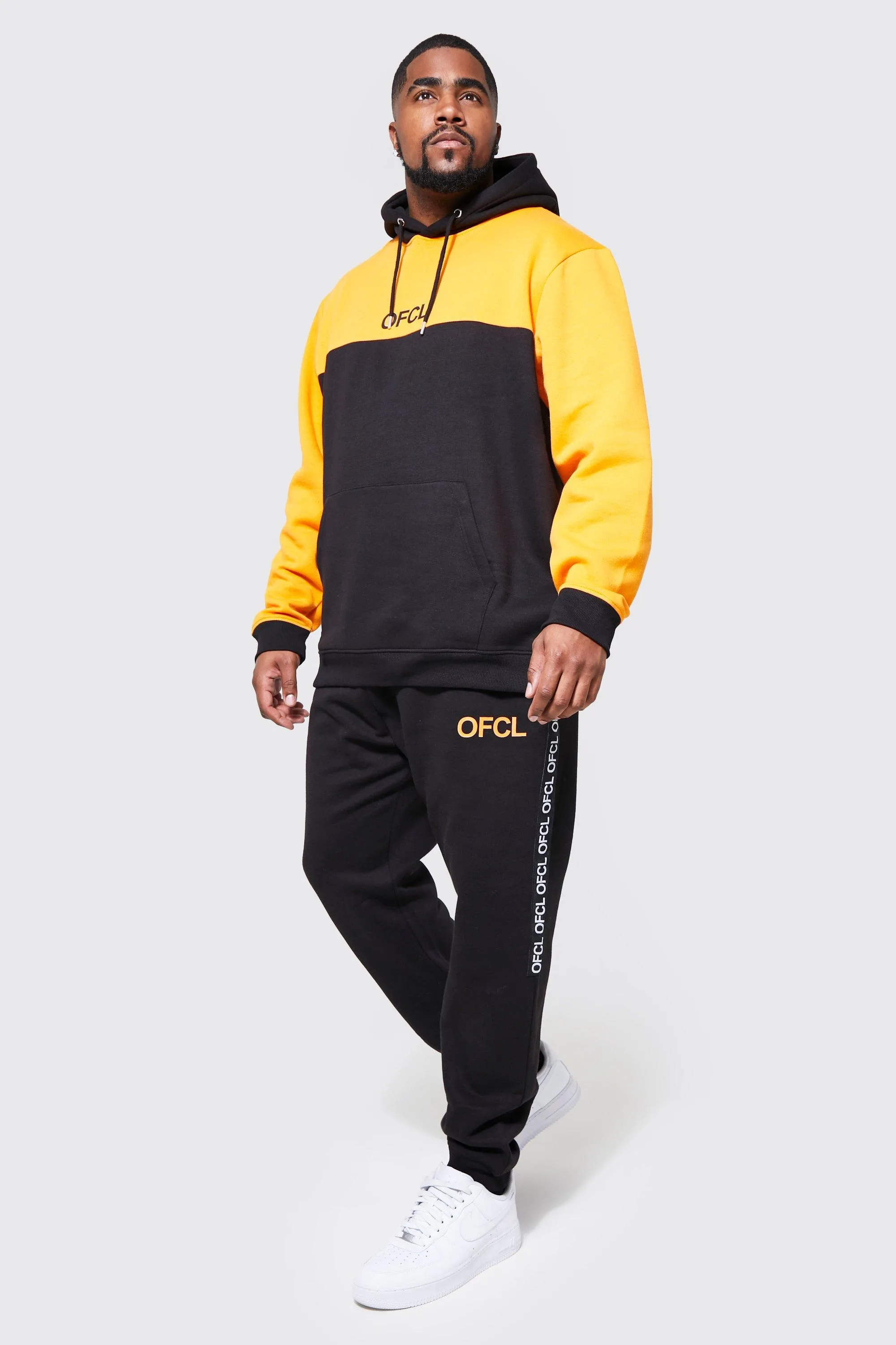 Plus Offcl Tape Colour Block Tracksuit