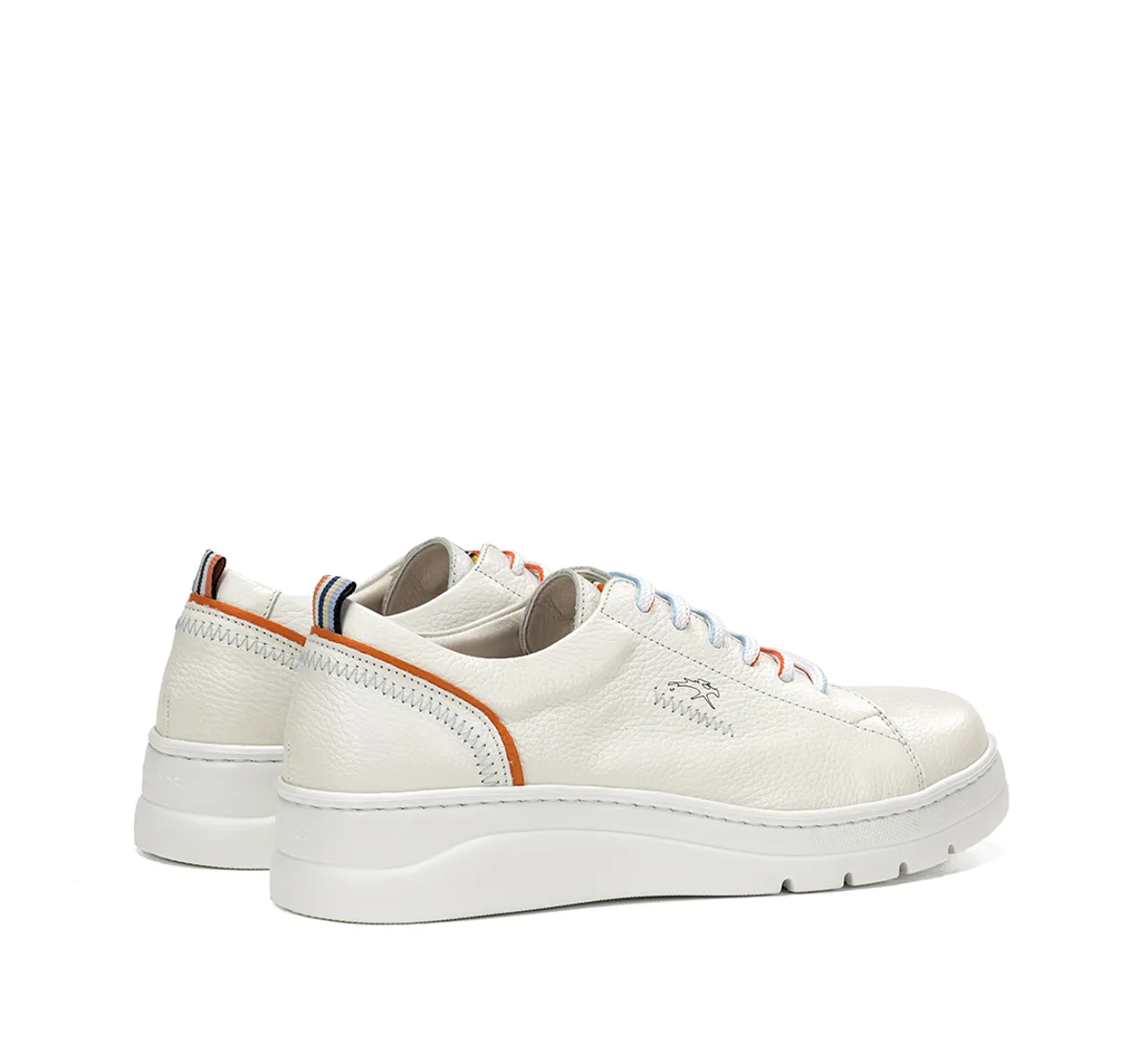 POMPAS F1422 White Sneakers