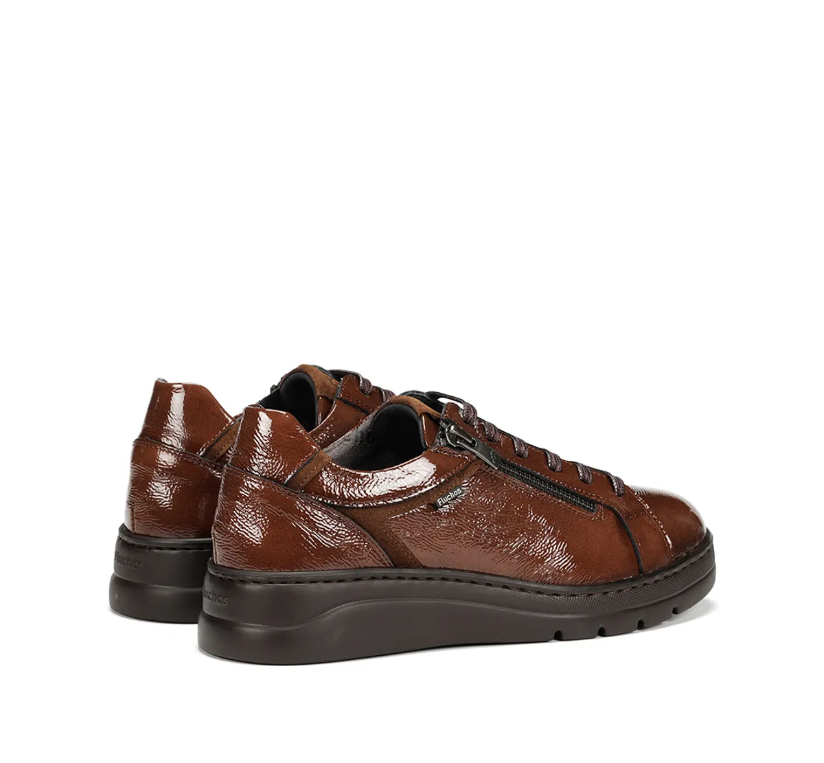 POMPAS F1666 Brown Sneakers