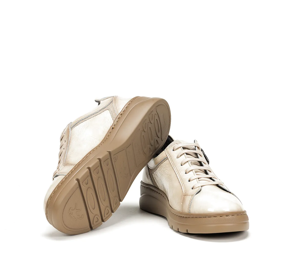 POMPAS F1666 Taupe Sneakers