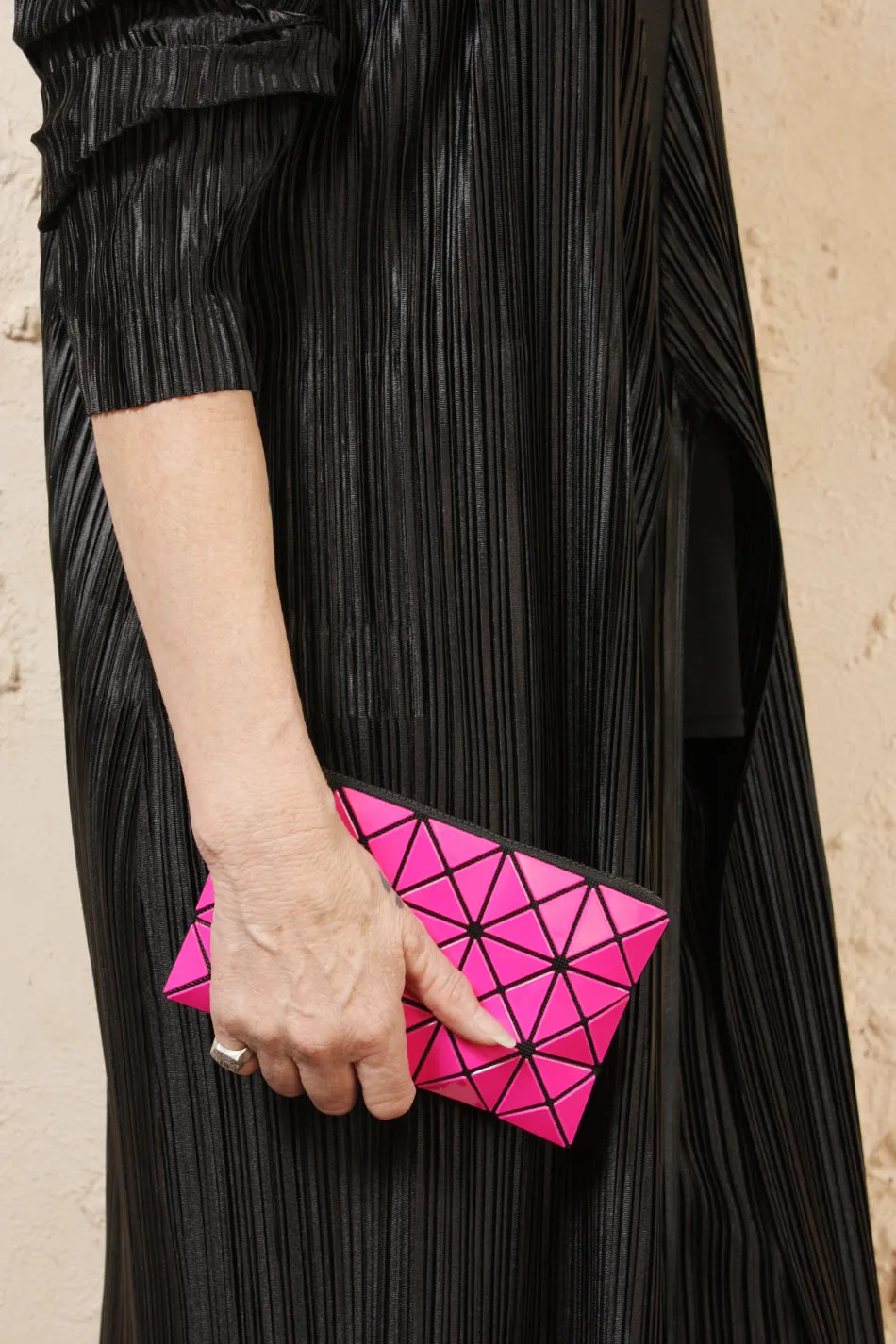 Prism Flat Pouch Pink