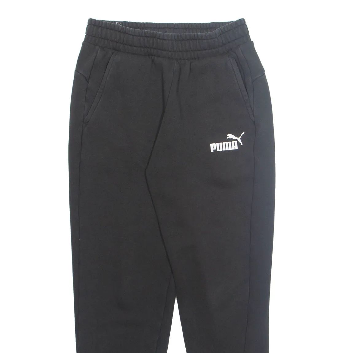 PUMA Mens Joggers Black Tapered S W24 L27