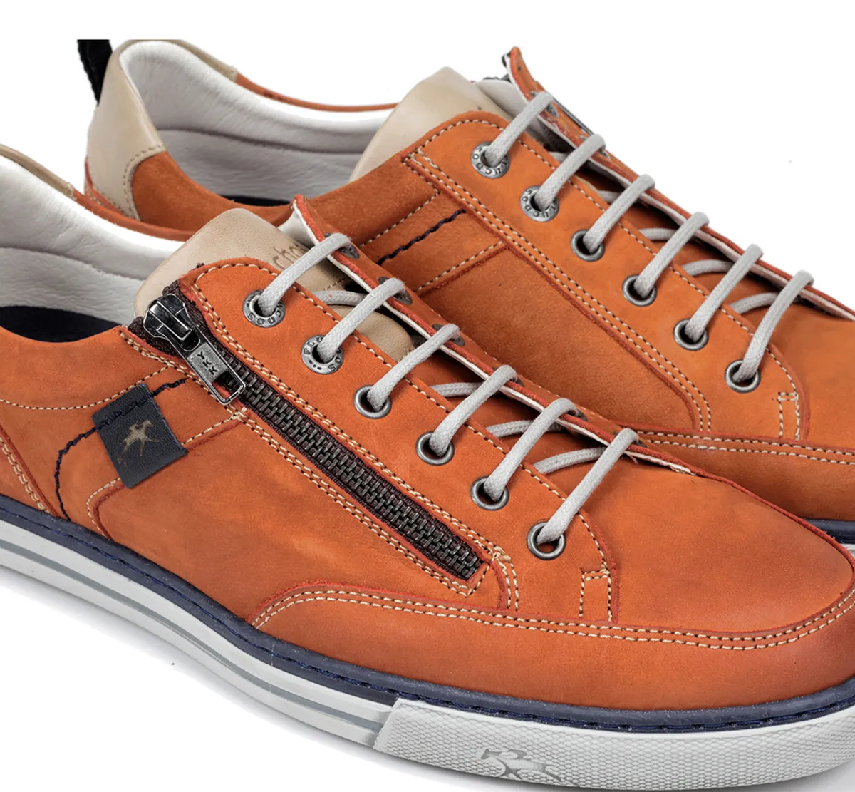 QUEBEC 9376 Orange Sneakers