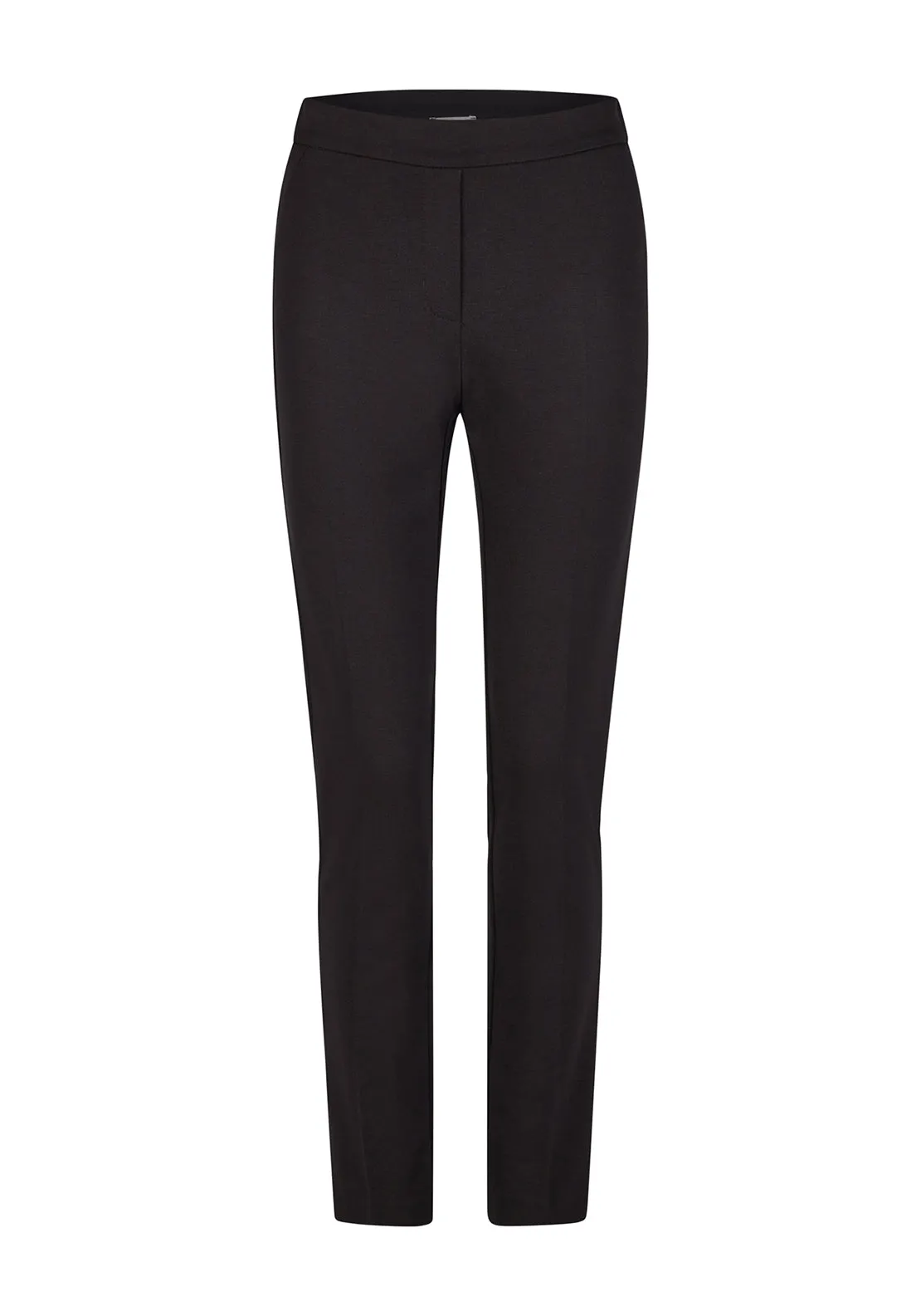 Rabe Elasticated Pull on Slim Leg Trousers, Black