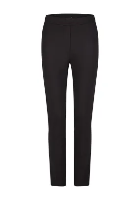 Rabe Elasticated Pull on Slim Leg Trousers, Black