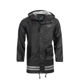 Classic Black Unisex Rain Coat