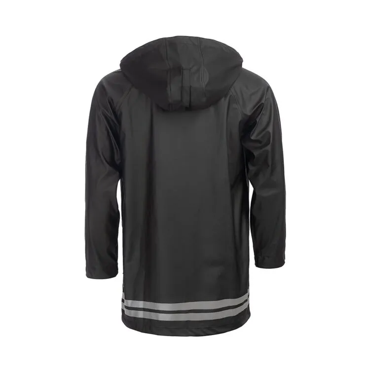 Classic Black Unisex Rain Coat