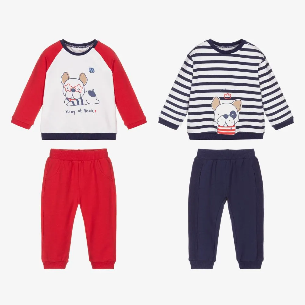 Red & Blue Tracksuit (2 Pack)