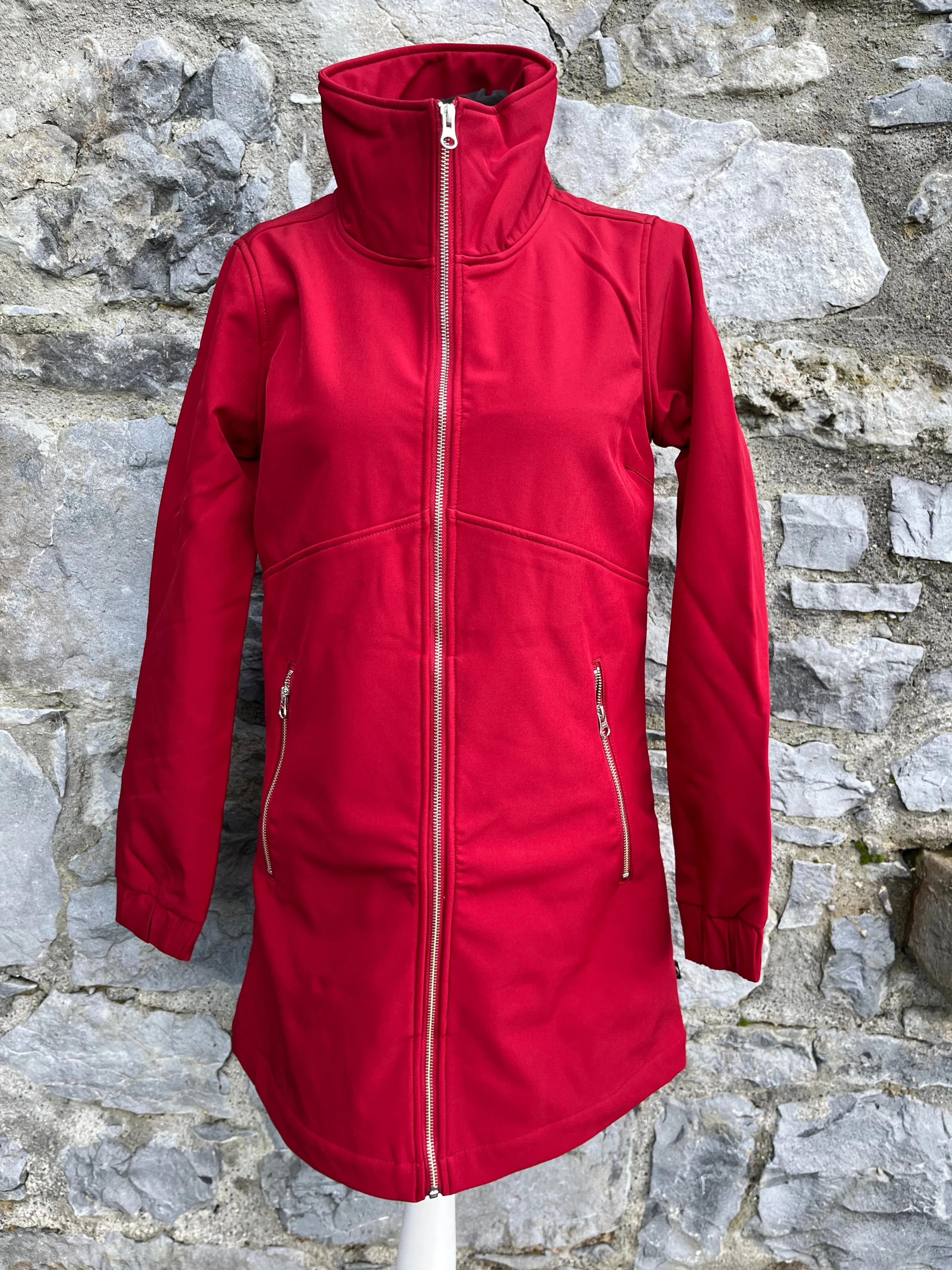 Red thermal jacket size UK 8-10