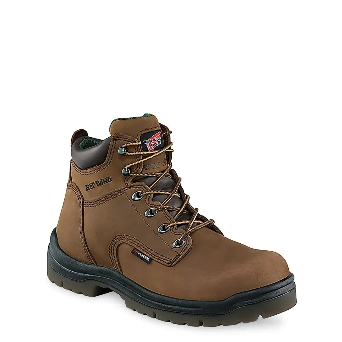 Red Wing Men's King Toe Waterproof Soft Toe Boot in 6-Inch Style