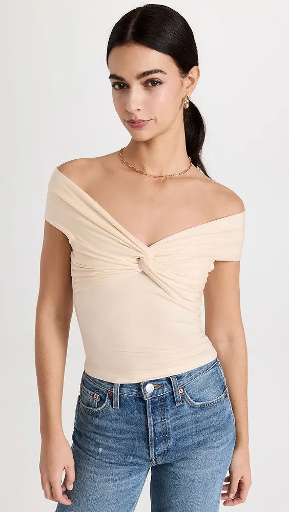 Reformation   Ezlynn Knit Top 