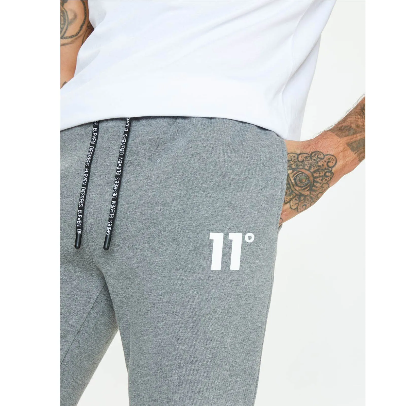 Regular Fit Charcoal Marl Jogger Pants