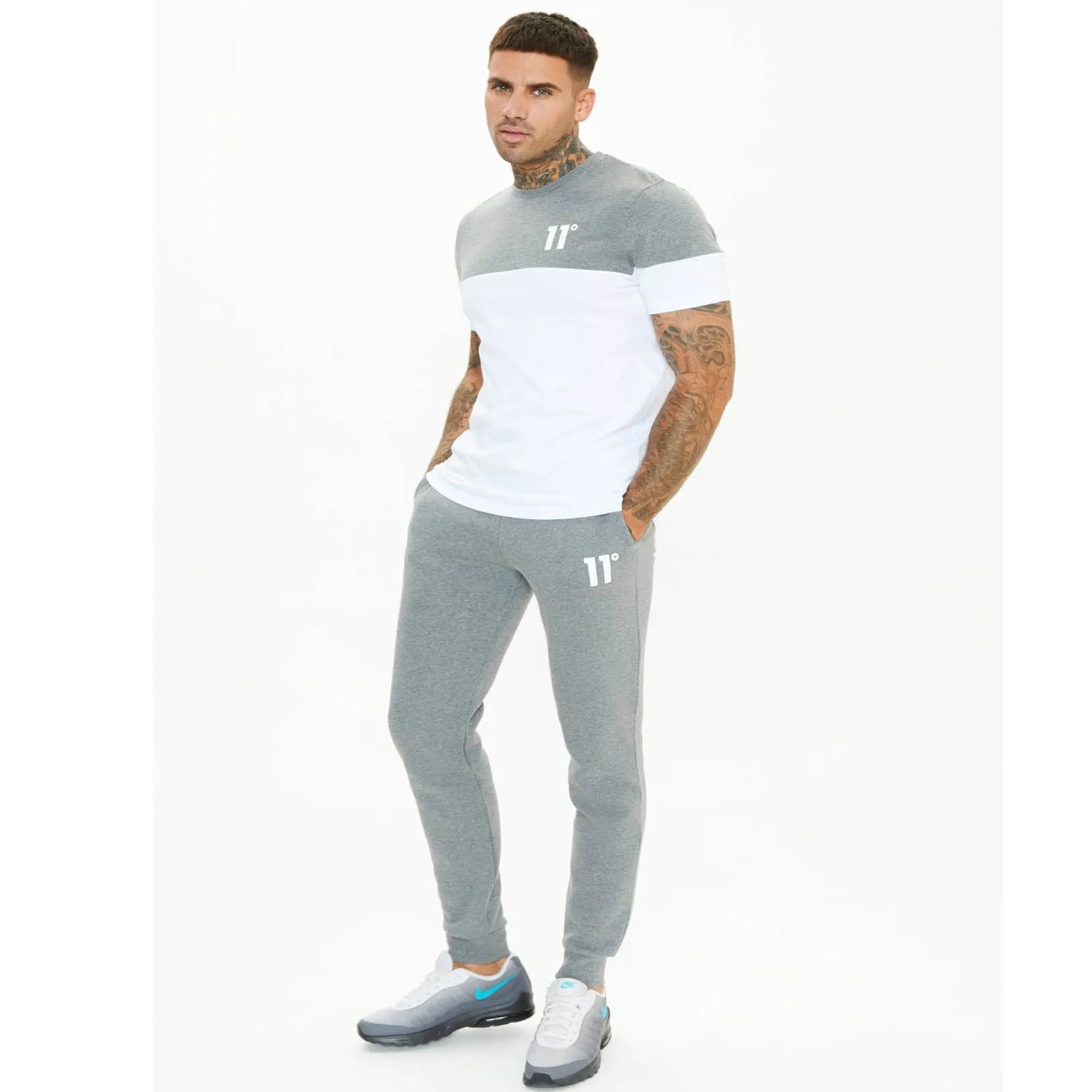 Regular Fit Charcoal Marl Jogger Pants