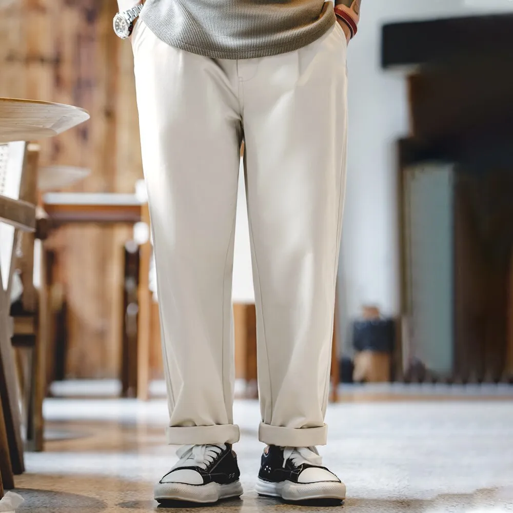 Relaxed Fit Suit Trousers