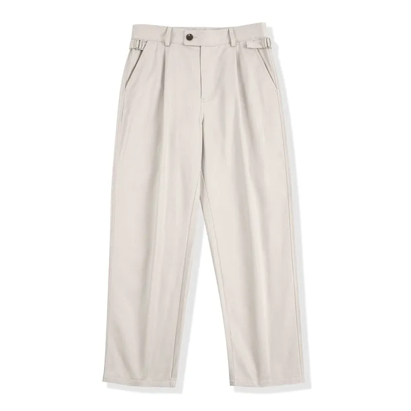 Relaxed Fit Suit Trousers