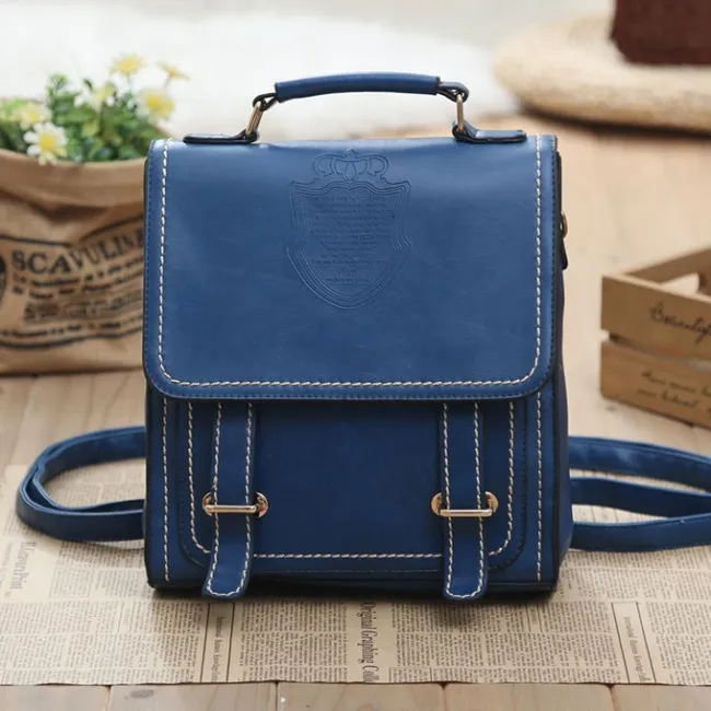 Retro College Backpacks - Antiqued Fashion Travel Bags