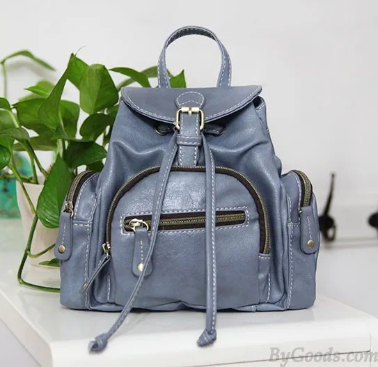 Retro Style Small Fashionable Women's Backpacks