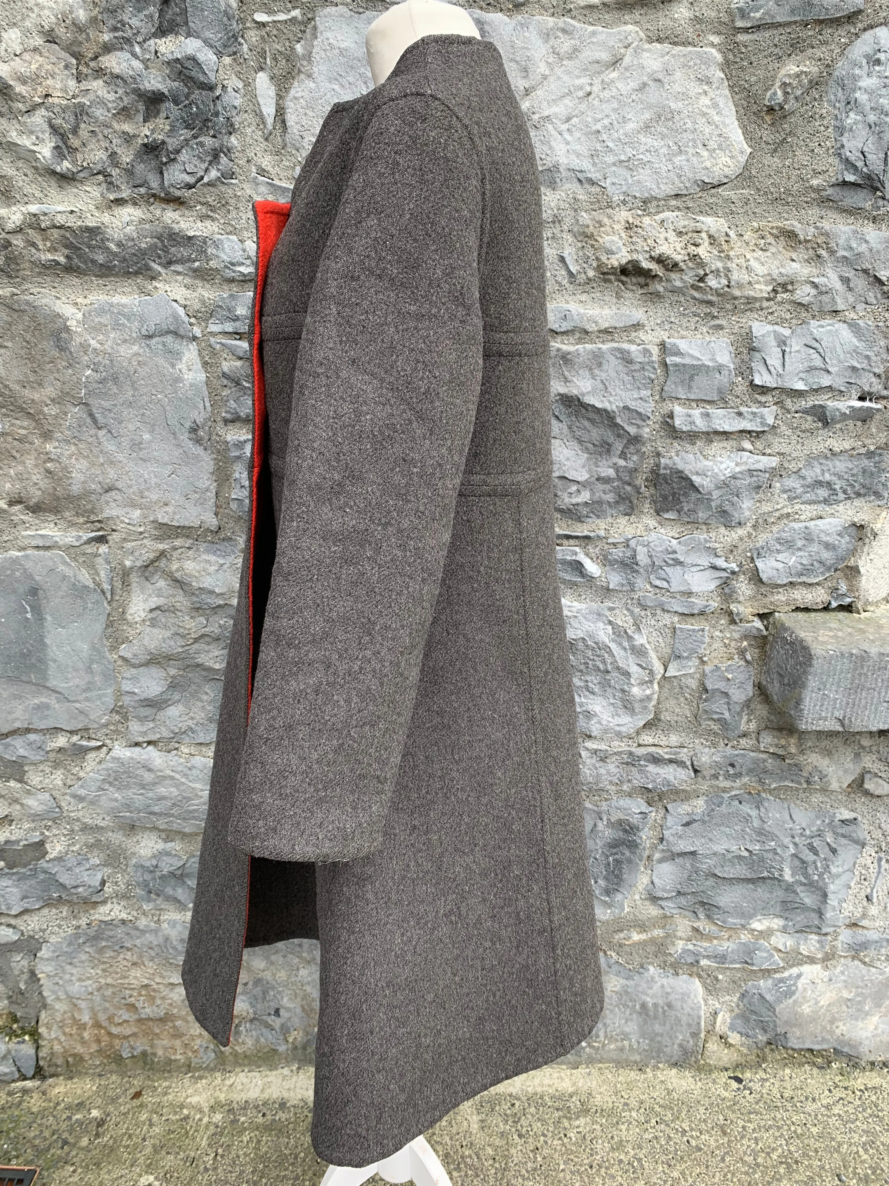 Reversible wool coat UK size 8-10