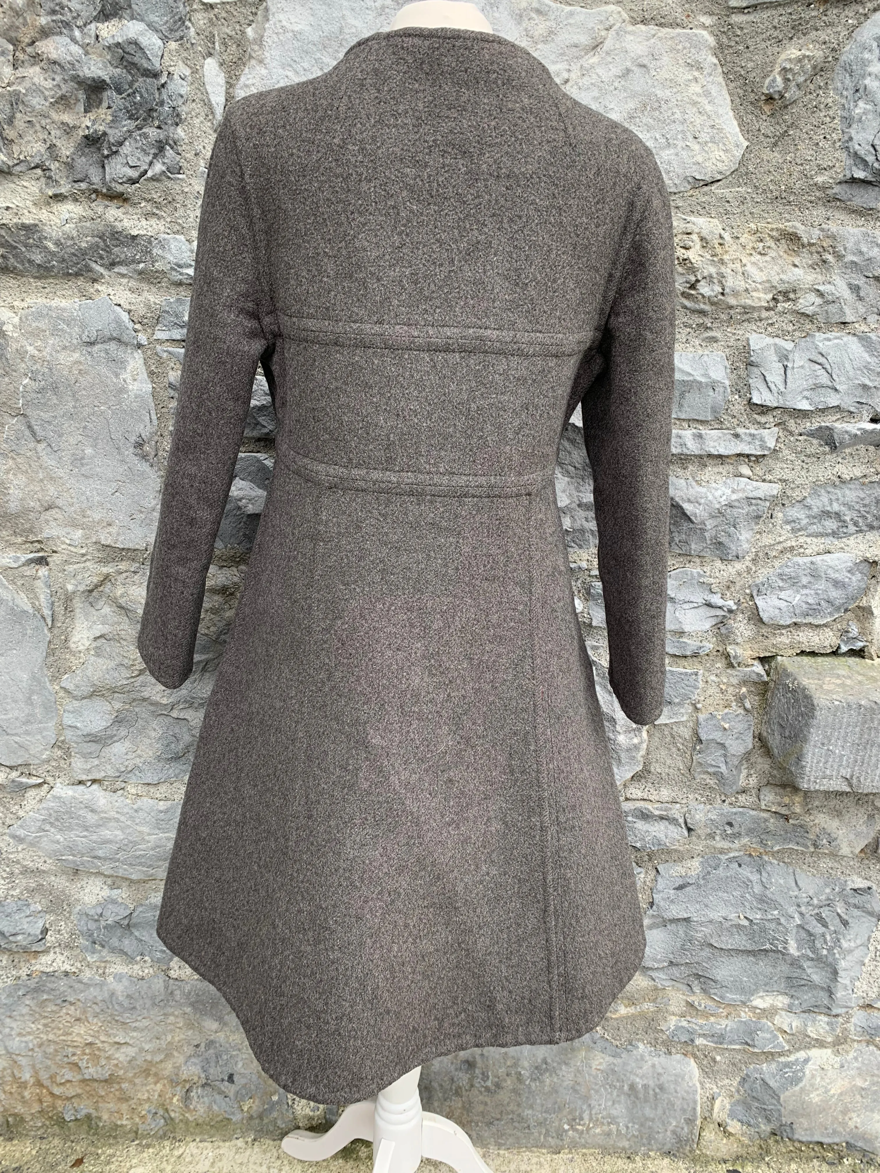 Reversible wool coat UK size 8-10