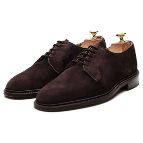 'Robert' Dark Brown Suede Derby UK 7