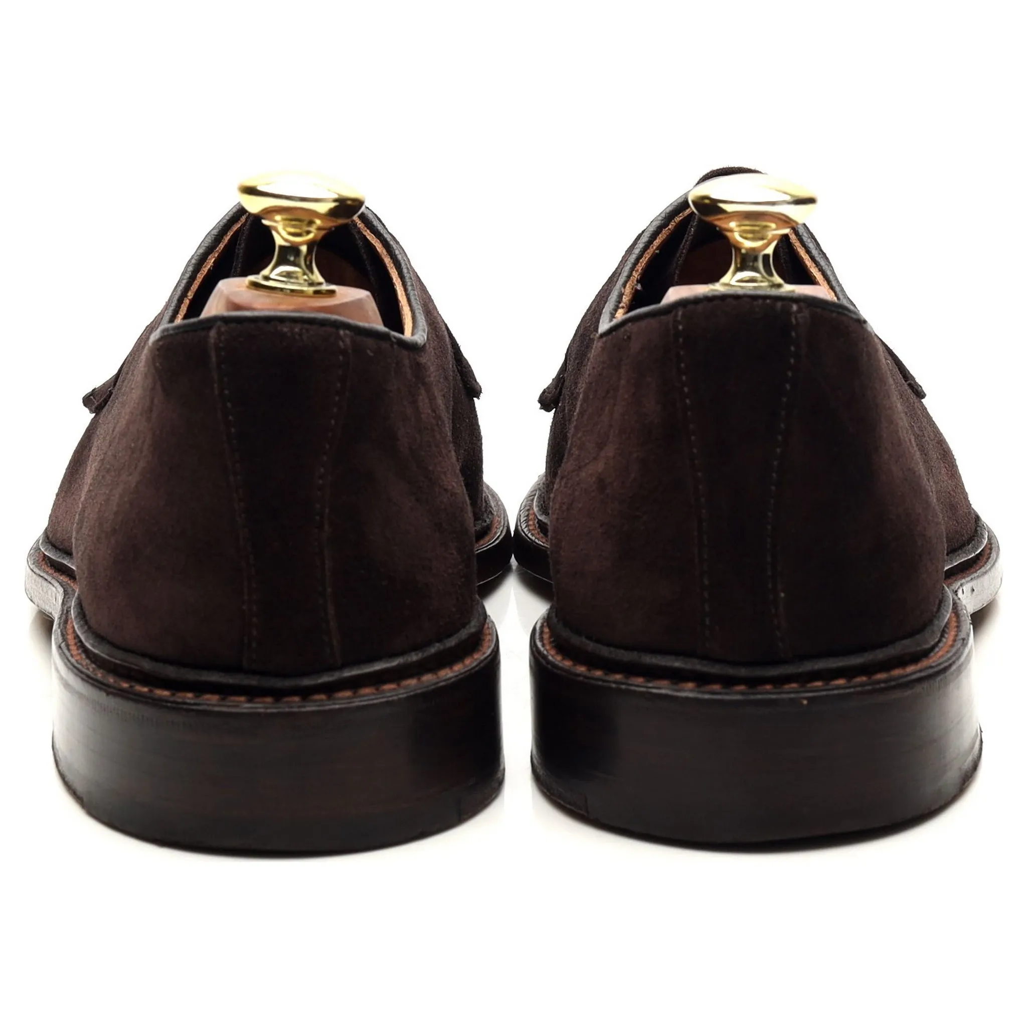 'Robert' Dark Brown Suede Derby UK 7