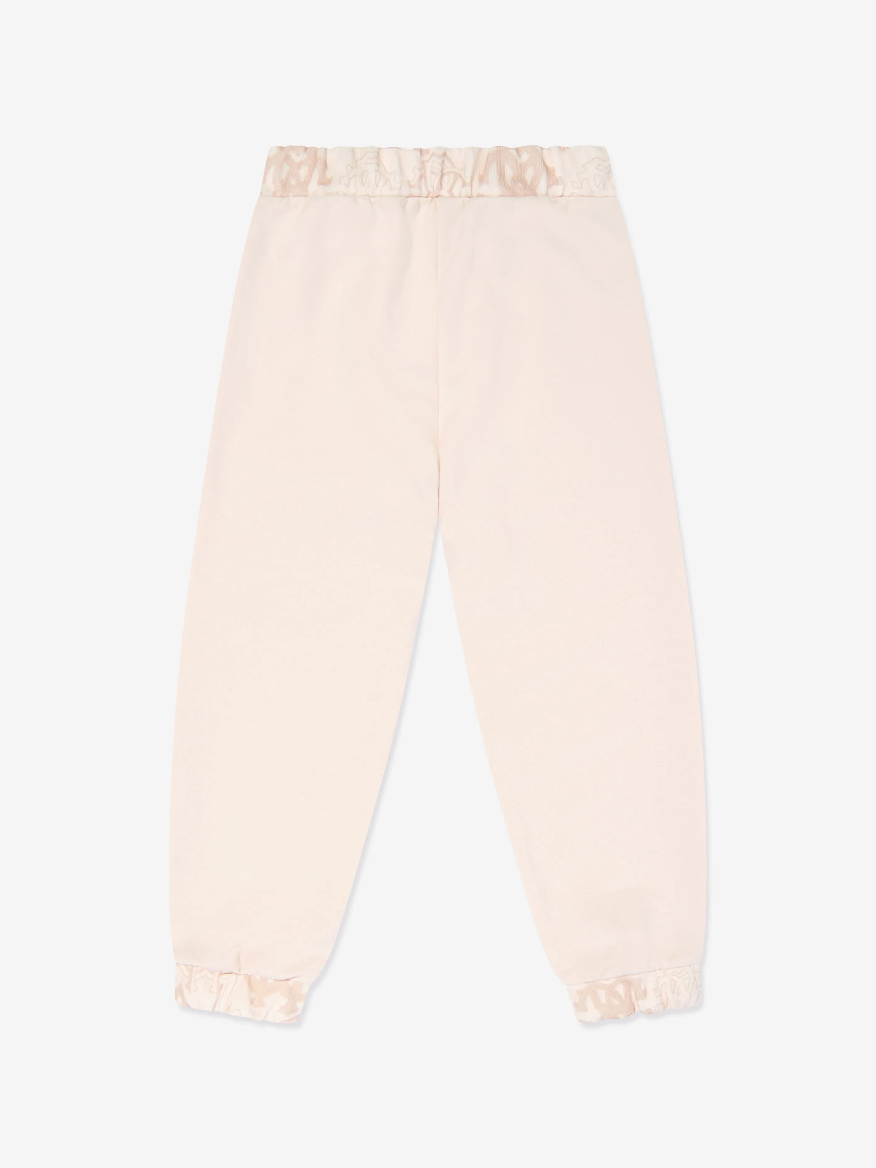 Roberto Cavalli Girls Logo Joggers in Beige