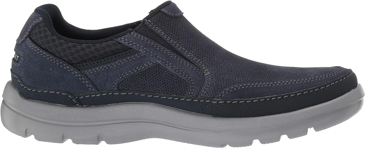 Rockport Men's Slip On Oxford Shoes with Double Gore and Mudguard