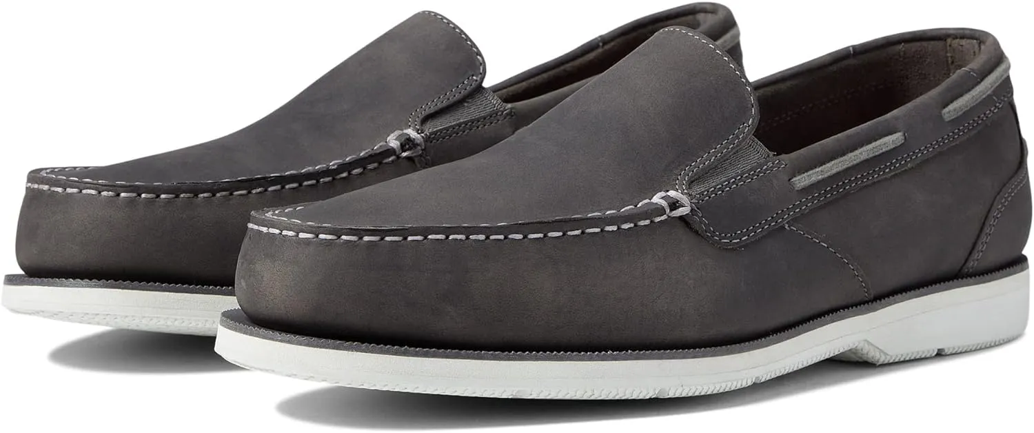 Rockport Men's Perth Bay Venetian- Black Loafers