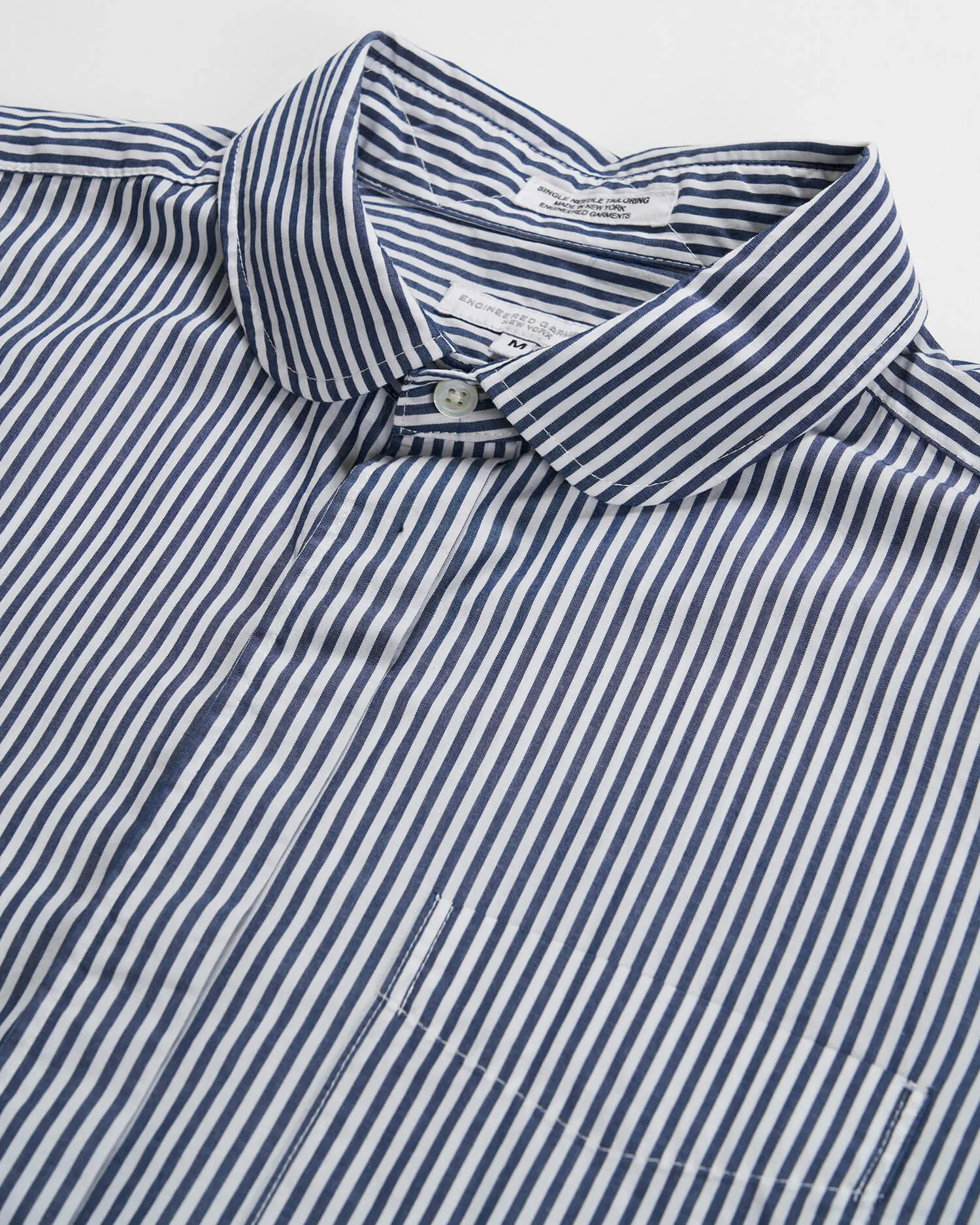 Shirt with Rounded Collar