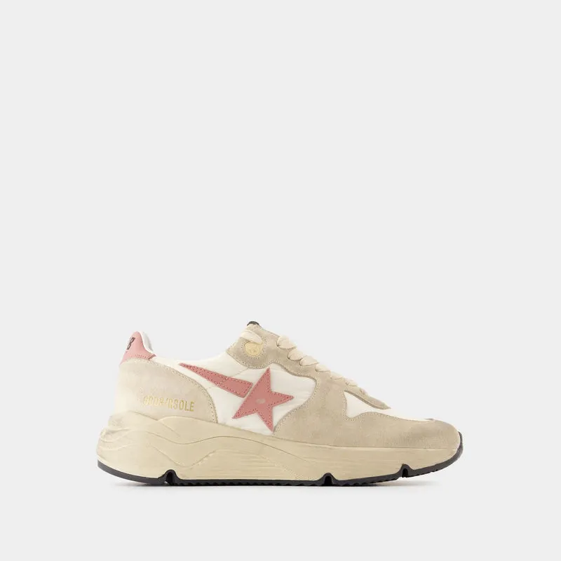 Running Sneakers - Golden Goose Deluxe Brand - Leather - Beige