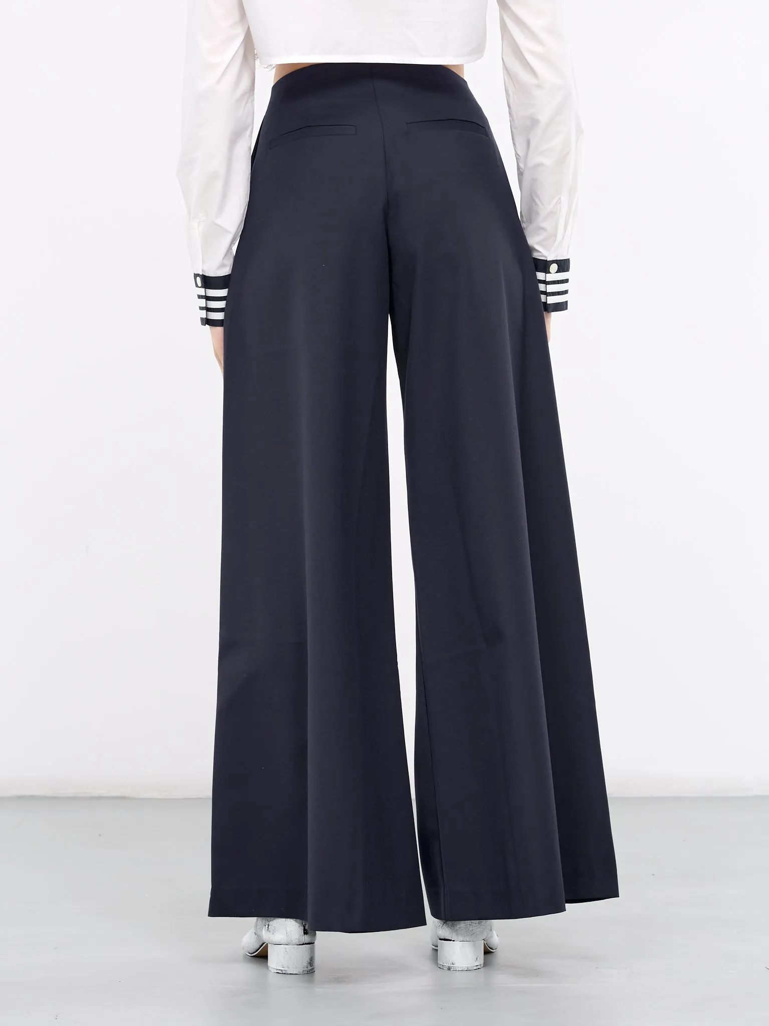 Sailor Wide Trousers (00TR14-NAVY-BLUE)