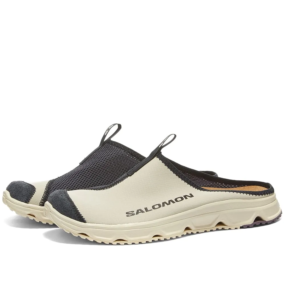 Salomon RX Slide 3.0 Sandal in Ebony and Moonscape