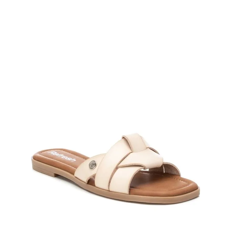 Sandali Donna Flat Bianco - 171551 Refreshed