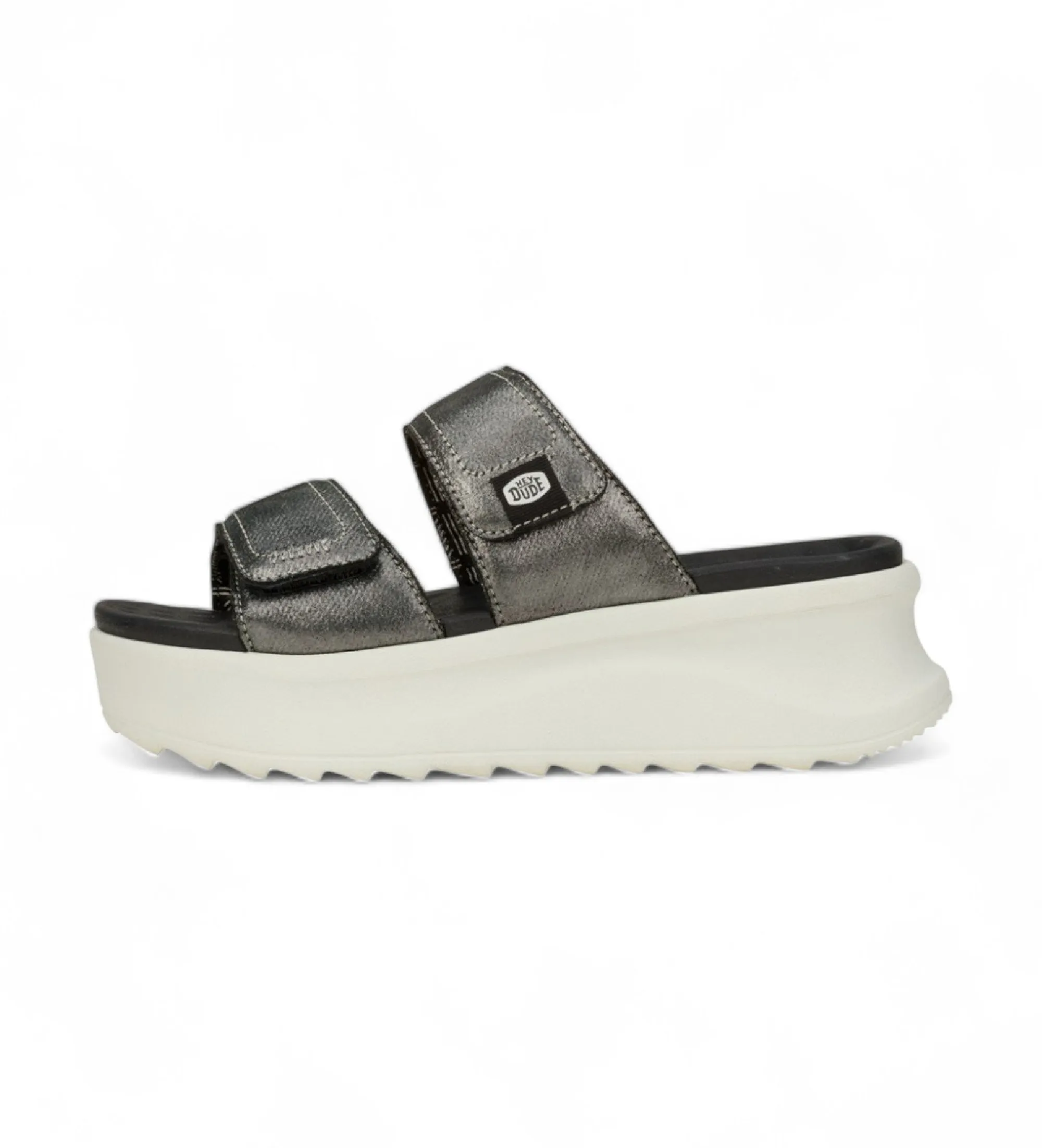 Delray Slide Classic silver sandals