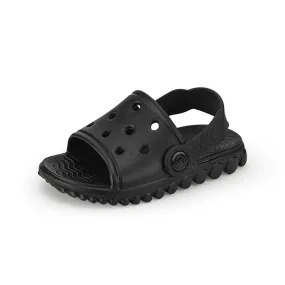 Black Sun Slide Sandals Bibi