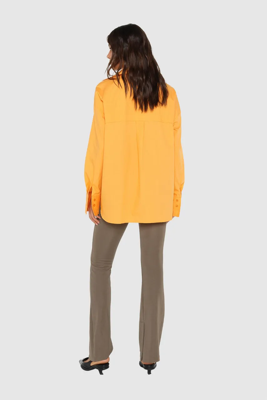 Vibrant Orange Saskia Shirt