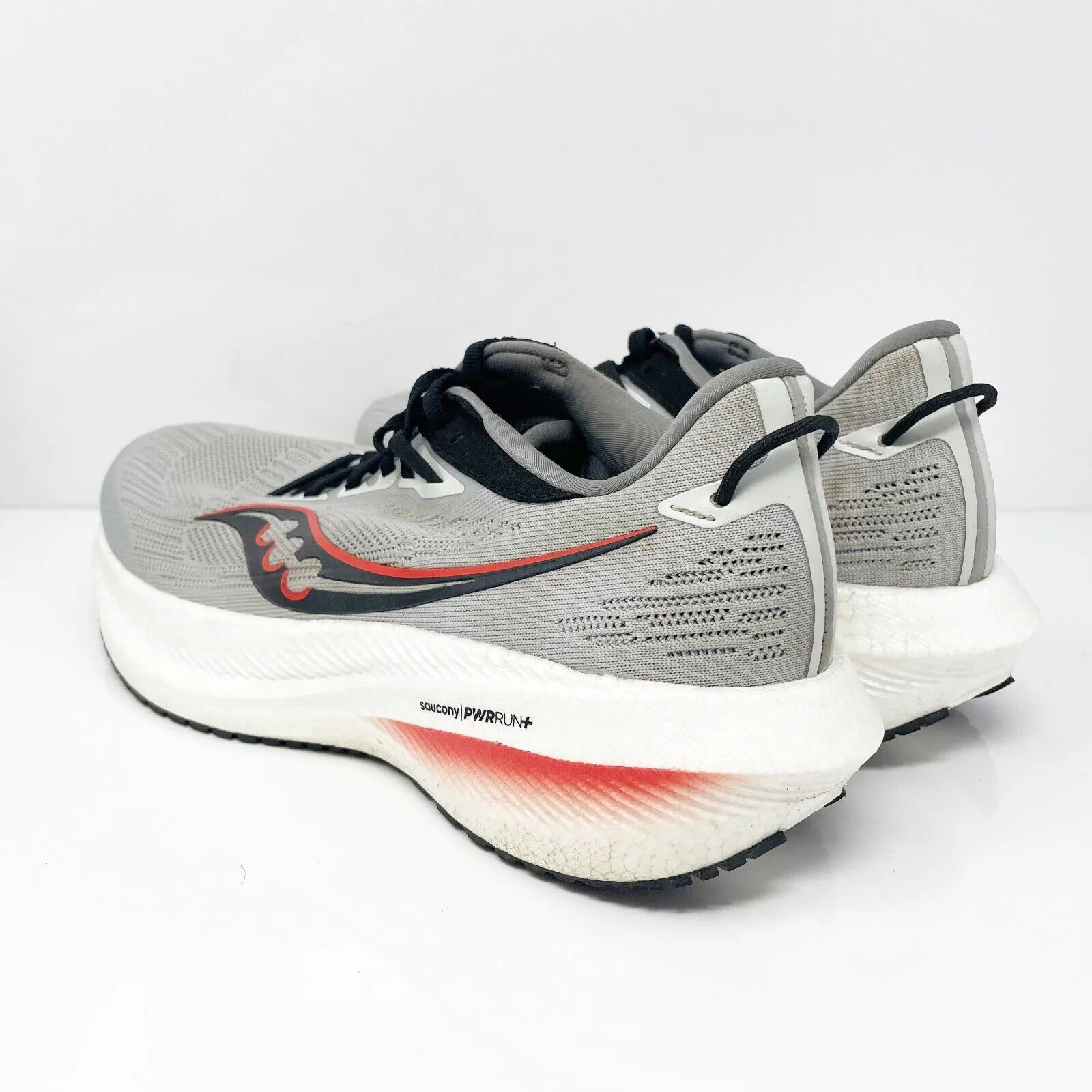 Saucony Mens Triumph 21 S20881-30 Gray Running Shoes Sneakers Size 9.5